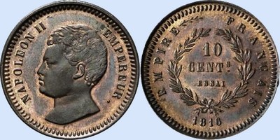 10 Centimes NAPOLEON II